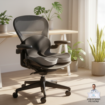 כרית הפרימיום למניעת כאבים ושחיקה בישיבה ממושכת