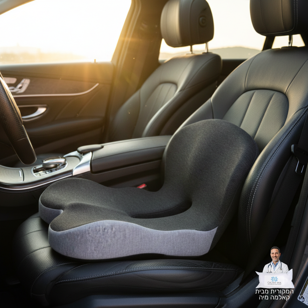 כרית הפרימיום למניעת כאבים ושחיקה בישיבה ממושכת